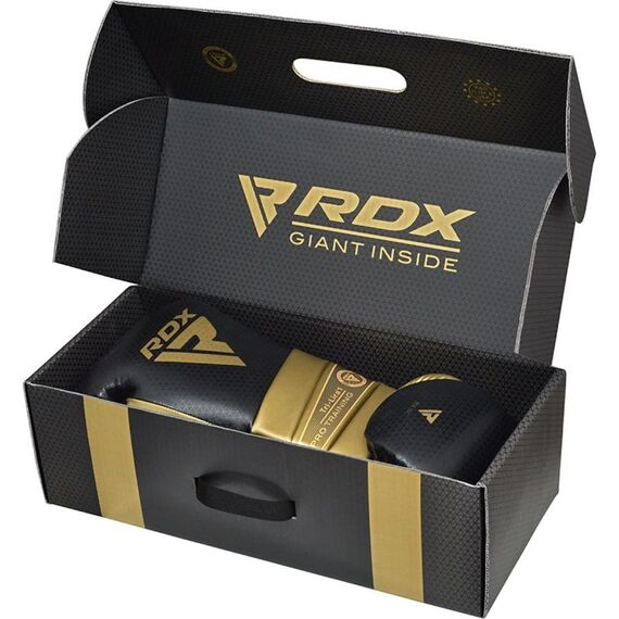 RDX Mark Pro Training Boxhandschuhe – Tri Lira 1, Farbe: Gold, OZ: 12oz, 10 image