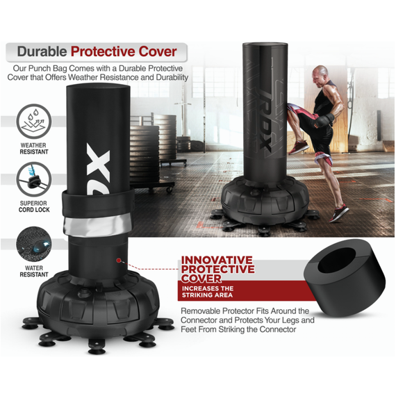 Kara Sac de Frappe Autonome, Couleur: Rose, Longueur: 1.8m, 8 image