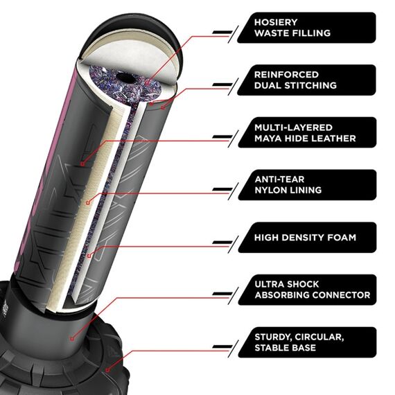 Kara Freestanding Punching Bag, Colour: Rot, Length: 1.8m, 10 image