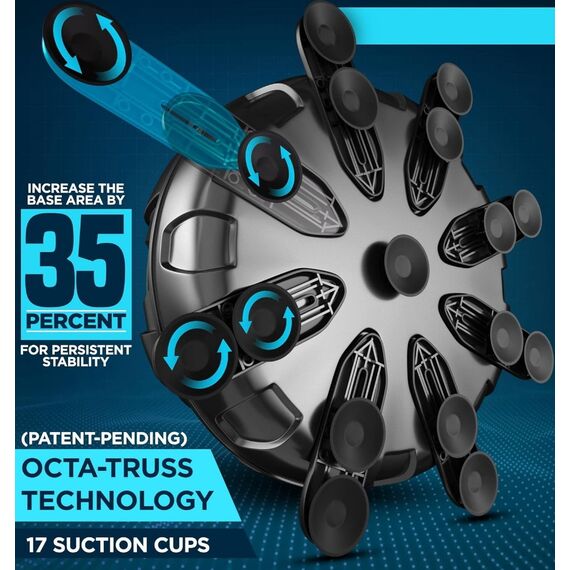 Free Standing Target Black+ Bag Mitts, Colour: Silber, Length: 1.8m, 2 image