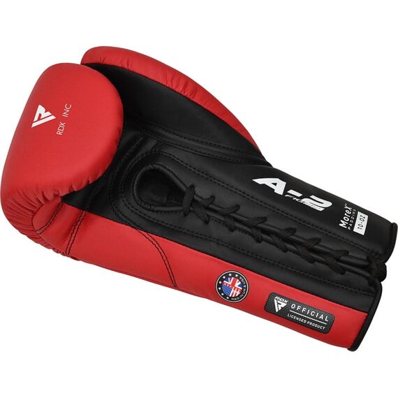 Gants de Boxe RDX Pro Fight APEX A2 Rouge 8 oz, Couleur: Rouge, OZ: 8oz, 3 image