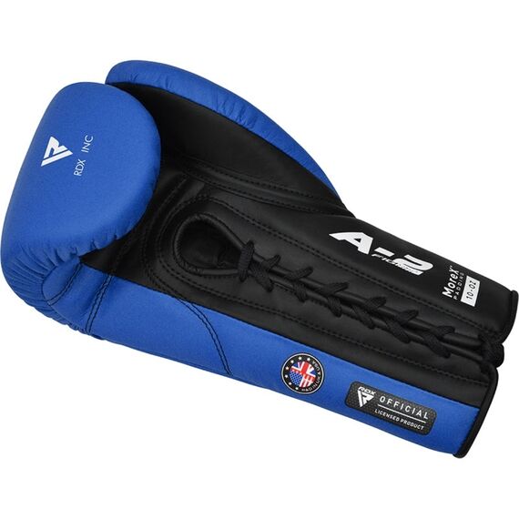 Gants de Boxe RDX Pro Fight APEX A2 Bleu 8 oz, Couleur: Bleu, OZ: 8oz, 3 image