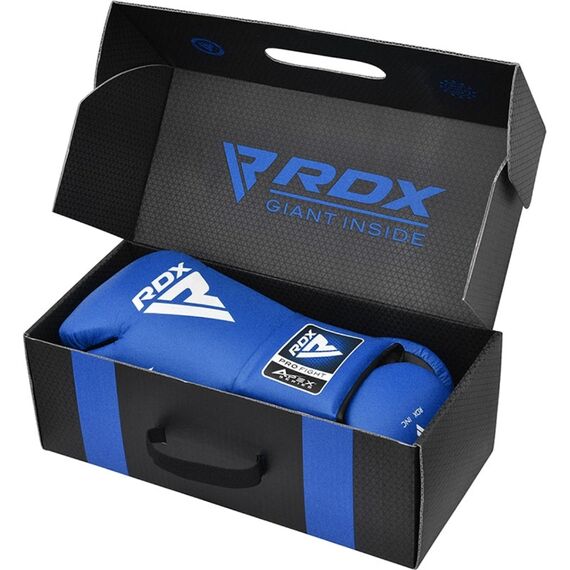 Gants de Boxe RDX Pro Fight APEX A2 Bleu 8 oz, Couleur: Bleu, OZ: 8oz, 4 image