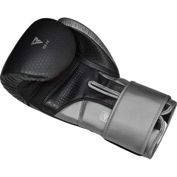 Gants de boxe RDX Mark Pro Sparring – Tri Lira 2, Couleur: Argente, OZ: 10oz, 5 image