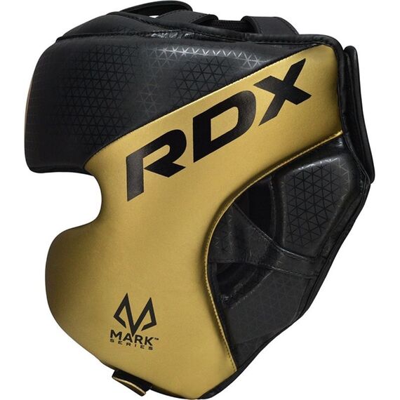 Head Guard Mark Pro Training Tri Lira 1 Golden-M, Size: M, Colour: Gold, 2 image