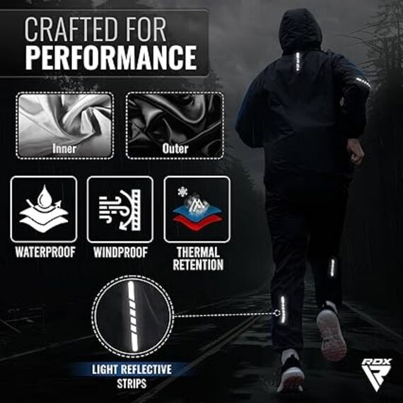 Clothing Sauna Suit C1, Size: XL, Colour: Rot, 4 image