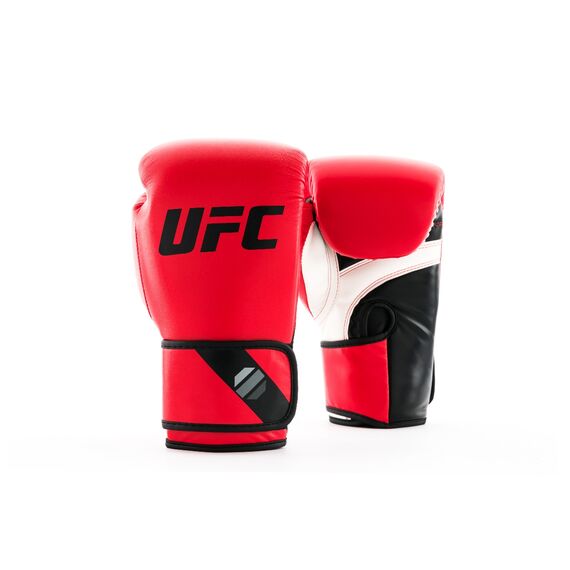 Guanti da Boxe da Allenamento UFC PRO – Rosso/Nero – 16OZ, Colore: Rosso , OZ: 16oz