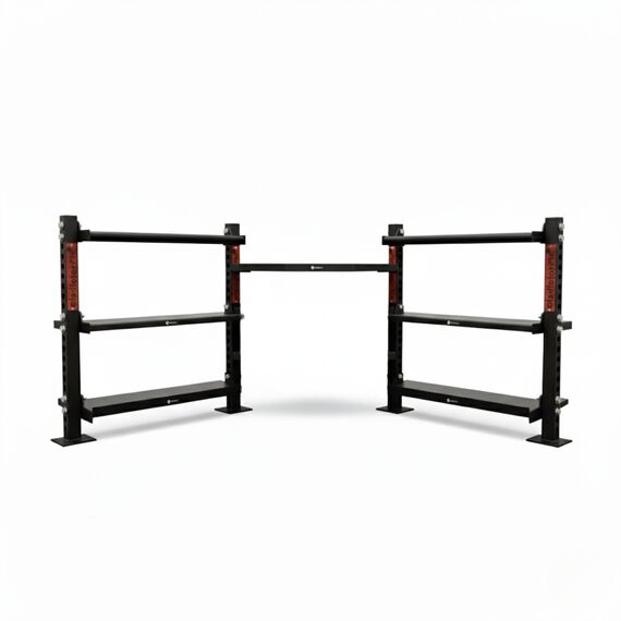 GladiatorFit multi-purpose corner storage rack to compose |