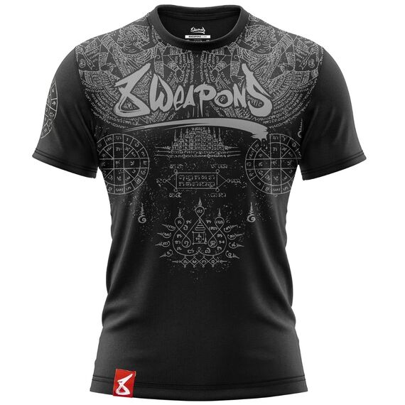 T-Shirt 8 WEAPONS Yantra noir L, Taille: L, Couleur: Noir