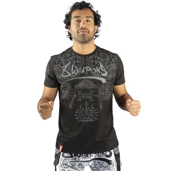 T-Shirt 8 WEAPONS Yantra noir L, Taille: L, Couleur: Noir, 4 image