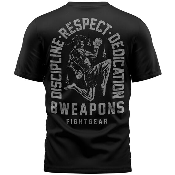 T-Shirt 8 WEAPONS Tombstone Black XXL, Size: 2XL, Colour: Schwarz