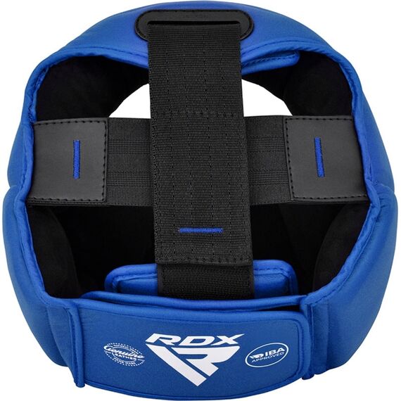 RDX IBA Approved Head Guard for Amateur Competition, Taglia: M, Colore: Blu , 3 image