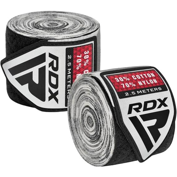 Bandes de Boxe RDX Hand Wraps Pro 2.5m Camo, Couleur: Camouflage, Longueur: 2.5m