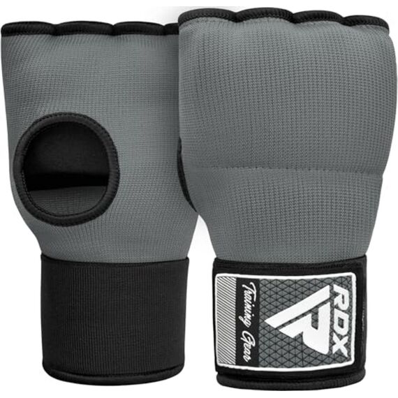 Sous-Gants de Boxe RDX Gris – Taille XL, Taille: XL, Couleur: Gris, 6 image