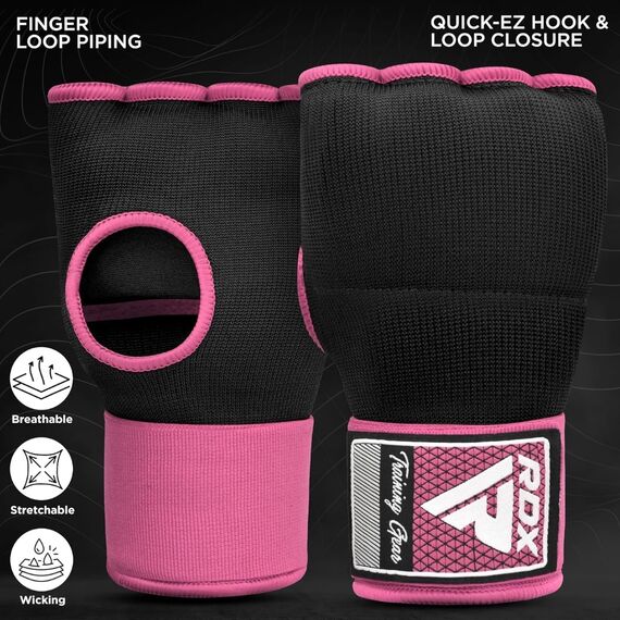 Boxing Inner Gloves RDX Pink – Size M, Size: M, Colour: Rosa, 2 image