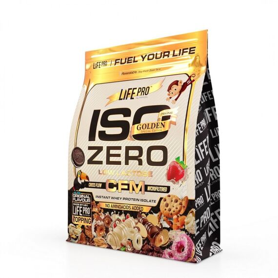 Whey isolate zero 800g Life Pro | Chocolat Monky