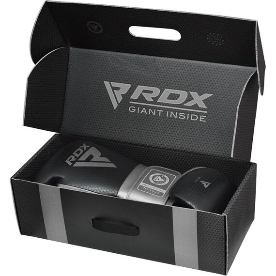 Gants de boxe RDX Mark Pro Sparring – Tri Lira 2, Couleur: Argente, OZ: 16oz, 11 image