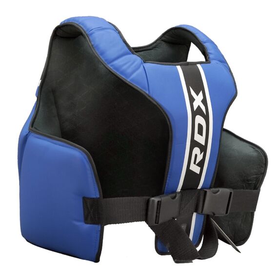 RDX Chest Guard Aura Plus T-17 Blue/Black, Size: One Size, Colour: Blue, 3 image