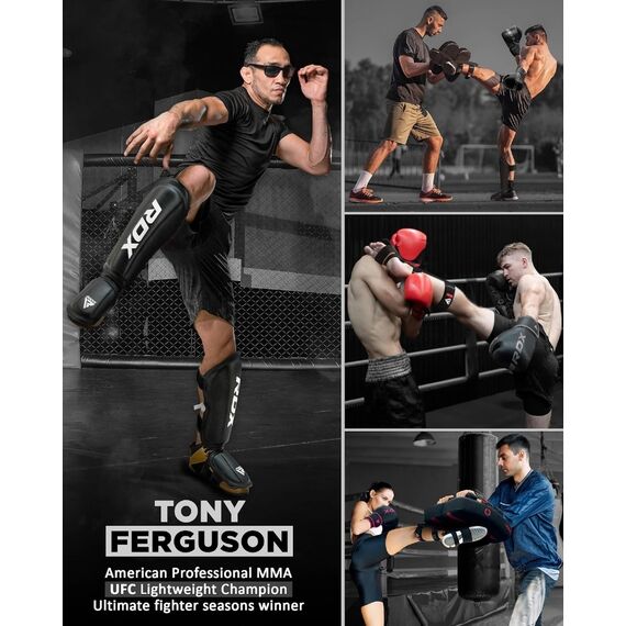 Protèges Tibias T1, Couleur: Noir, Taille ne pas utiliser: S, 4 image