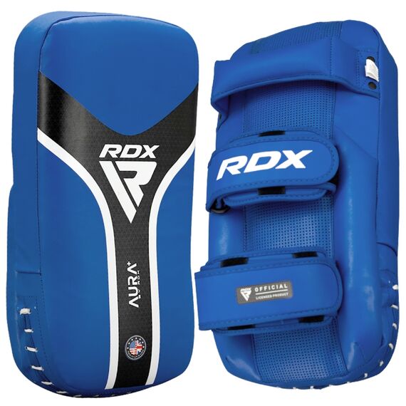 RDX Arm Pad Aura Plus T-17 Blue/Black, Size: One Size, Colour: Blue