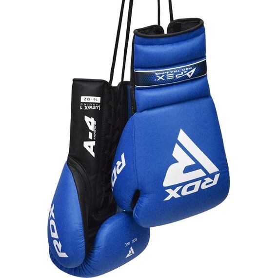 RDX Boxhandschuhe Pro Training APEX A4 Blau 12 oz, Farbe: Blau, OZ: 12oz, 5 image