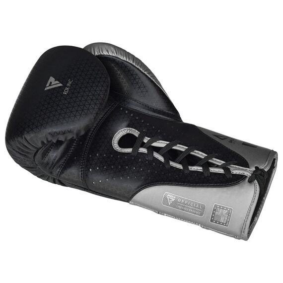RDX Mark Pro Training Boxing Gloves – Tri Lira 1, Colour: Silber, OZ: 14oz, 4 image
