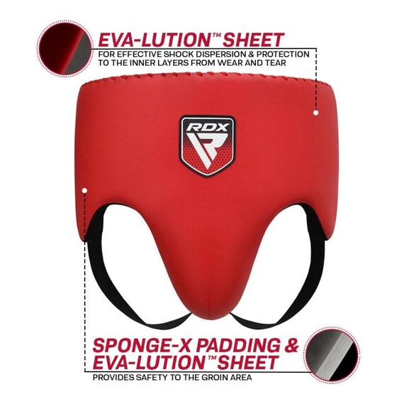 RDX Tiefschutz Pro Training APEX A4 Rot L, Bekleidungsgrösse: L, Farbe: Rot, 6 image