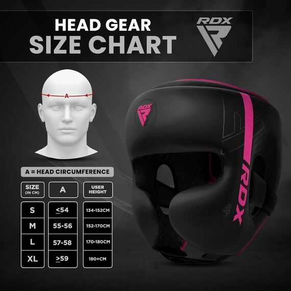 Head Guard F6 Matte Pink-L, Taglia: L, Colore: Nero, 7 image
