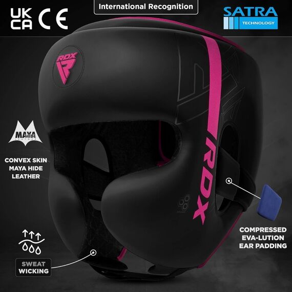 Casque de Boxe F6 KARA, Taille: M, Couleur: Noir, 6 image