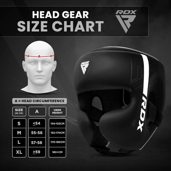 Casque de Boxe F6 KARA, Taille: L, Couleur: Noir, 9 image