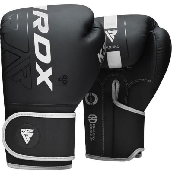 RDX F6 Kids Boxing Gloves – Comfort and protection for children, Colour: Weiss, OZ: 8oz