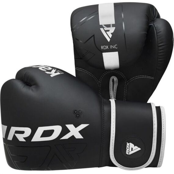 RDX F6 Kids Boxing Gloves – Comfort and protection for children, Colour: Weiss, OZ: 8oz, 8 image