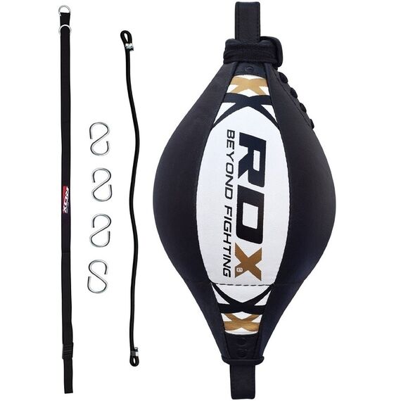 Speed Double End B-Ball White/Black With  Regular Rope