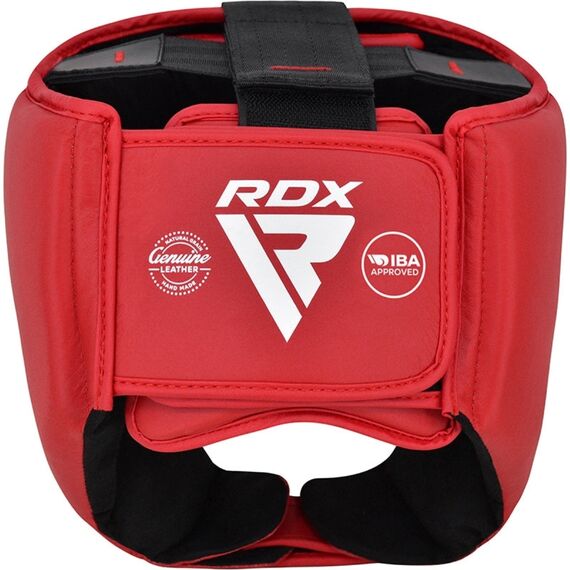 Casque RDX IBA Homologué pour Compétitions Amateurs, Taille: M, Couleur: Rouge, 2 image