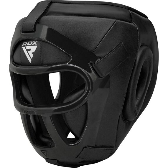 Casque de Combat à Grille Amovible, Taille: XL, Couleur: Noir