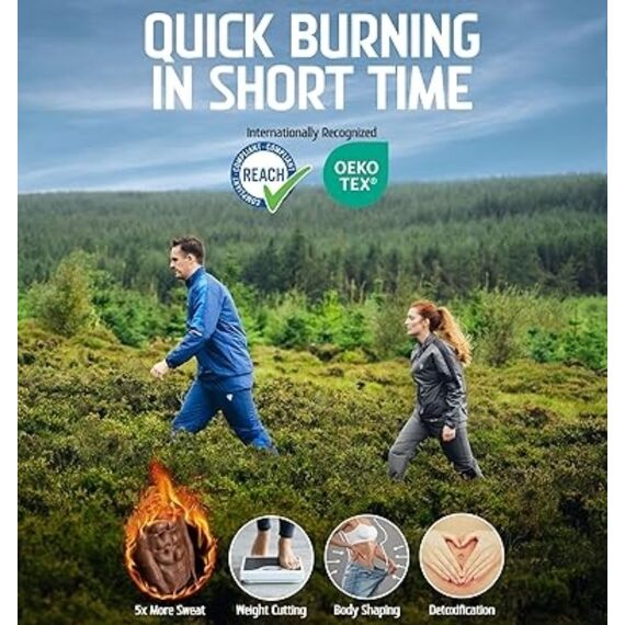 Clothing Sauna Suit C1, Size: 3XL, Colour: Khaki, 2 image