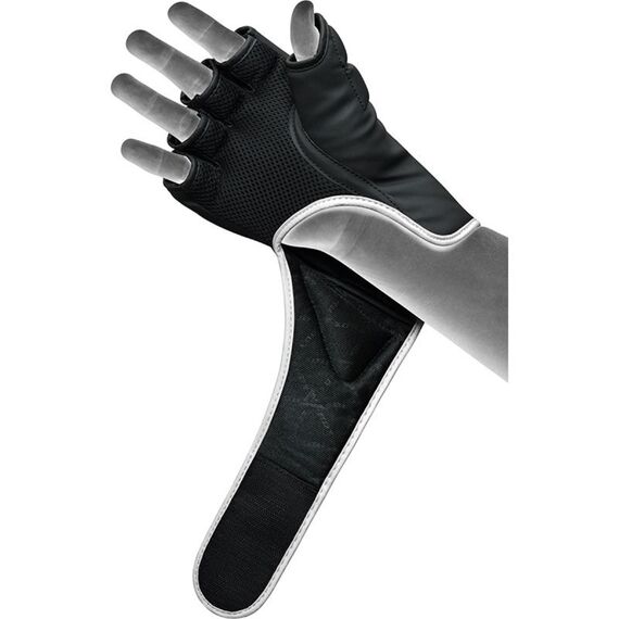 Grappling Gloves F6 Matte White-M, Size: M, Colour: Schwarz, 3 image