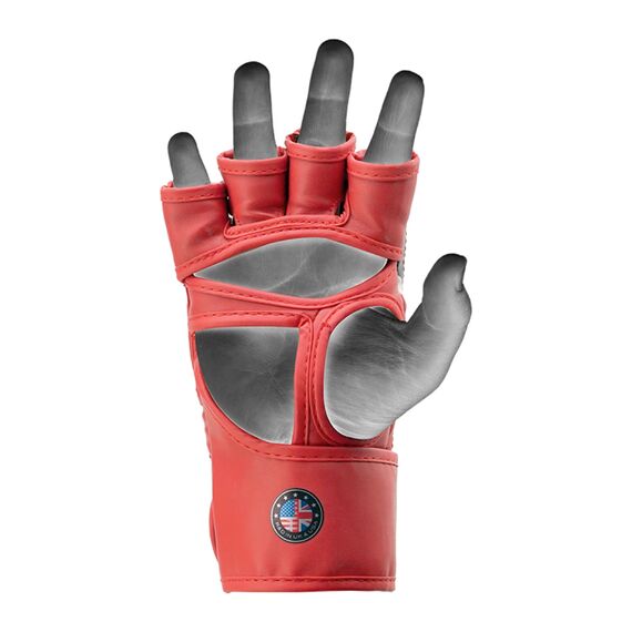 RDX Grappling Gloves Aura Plus T-17 Red/Black-L, Size: L, Colour: Rot, 2 image