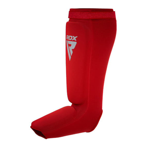 Hosiery Shin Instep Foam Red/White-S, Taglia: S, Colore: Rosso , 3 image