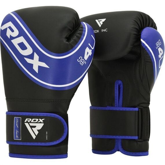 RDX Kids Boxing Gloves, Colour: Blue, OZ: 4oz