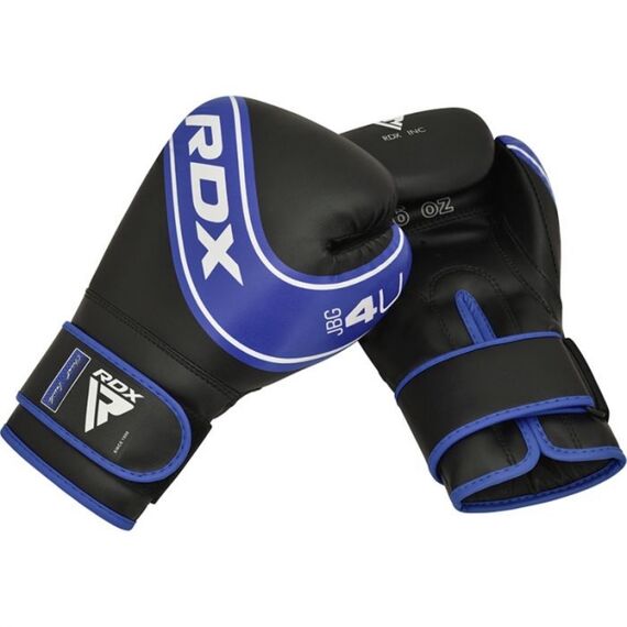 RDX Kids Boxing Gloves, Colour: Blue, OZ: 4oz, 4 image