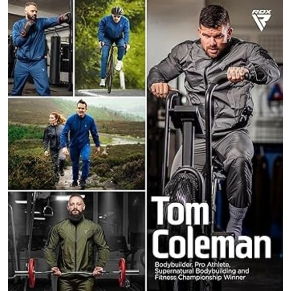 Clothing Sauna Suit C1, Size: L, Colour: Grey, 4 image