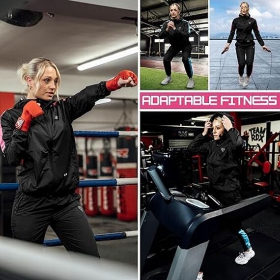 Clothing Sauna Suit C1, Size: L, Colour: Rosa, 4 image