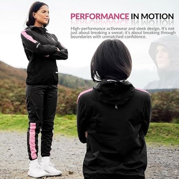 Clothing Sauna Suit C1, Size: L, Colour: Rosa, 2 image