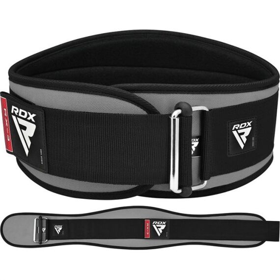 RDX RX3 Eva Curve Weightlifting Belt Grey – L, Size: L, Colour: Grey