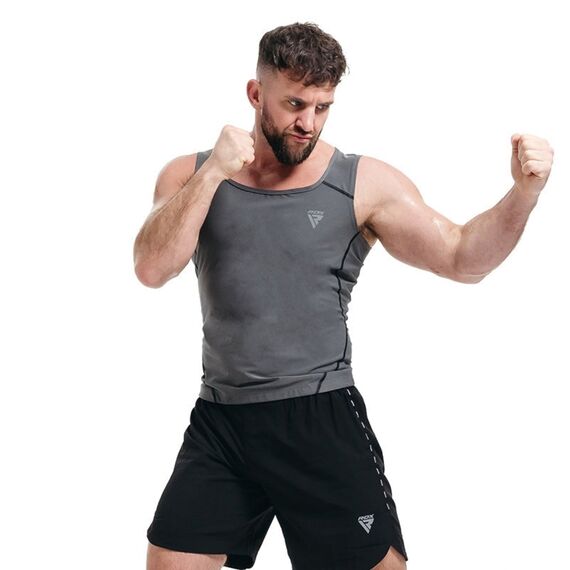 Veste de Sudation Homme Pour la Perte de Poids, Taille: 4XL, Couleur: Gris, 5 image