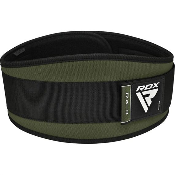 Ceinture de Musculation RDX RX3 Eva Curve Kaki – M, Taille: M, Couleur: Vert, 6 image