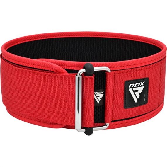 RDX RX1 Weightlifting Belt – Comfort and back support, Size: S, Colour: Rot, 3 image