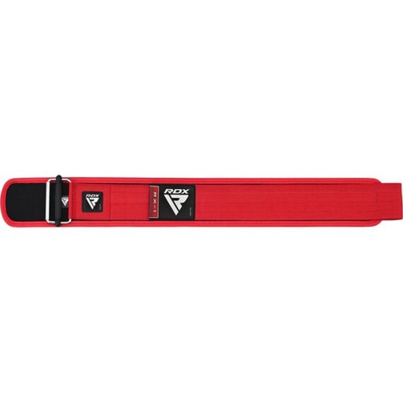 RDX RX1 Weightlifting Belt – Comfort and back support, Size: S, Colour: Rot, 4 image