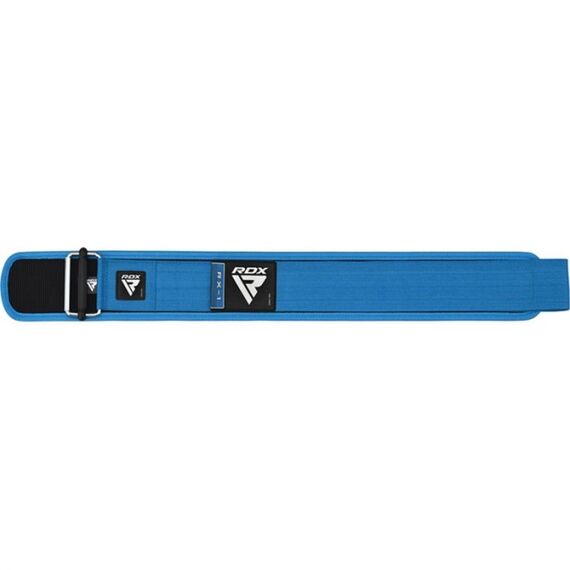 RDX RX1 Weightlifting Belt – Comfort and back support, Size: XL, Colour: Blue, 8 image